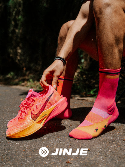 Professional Marathon Running Socks for Long Distance Runs