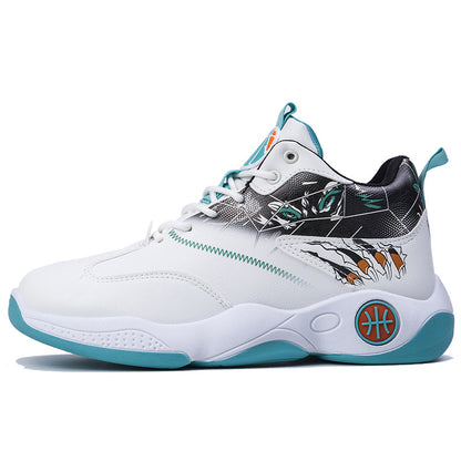 Buy Men's High-Top Basketball Sneakers with Breathable Design