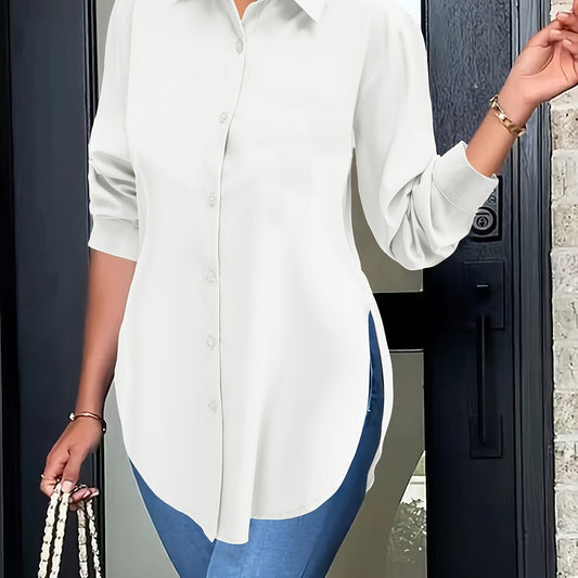 Ladies Long Sleeved Shirts – Elegant Comfortable and Perfect for Everyday Wear
