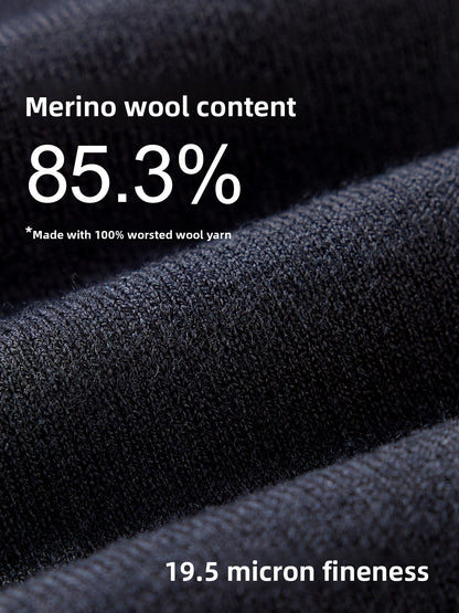 Women's Merino Wool Five-Toe Sports Socks Warm Daily Wear