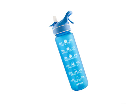 Buy Sports Water Bottle with Straw – Bounce Cover Space Cup Pro