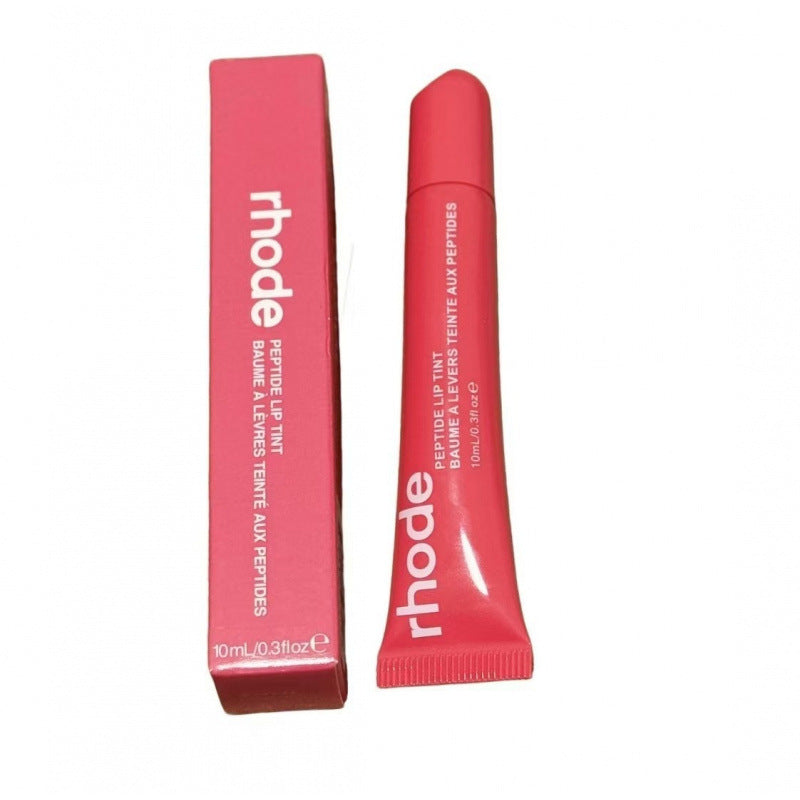 Moisturizing tinted lip gloss and lipstick