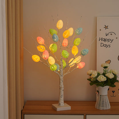 Easter Decoration 60cm Birch Tree LED Light for Spring Party