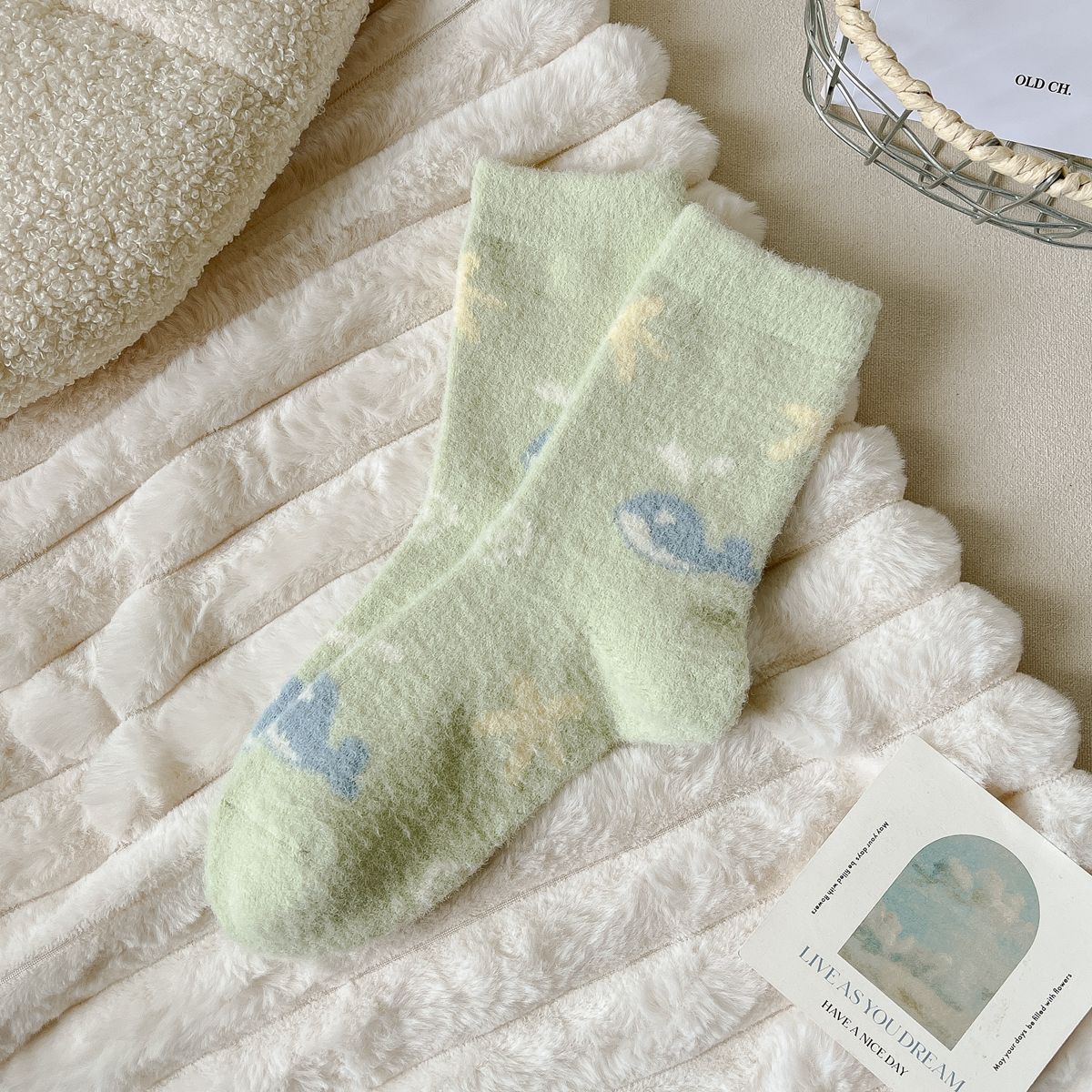 Australian Wool Socks for Warm Winter Daily Comfort Wear Pair
