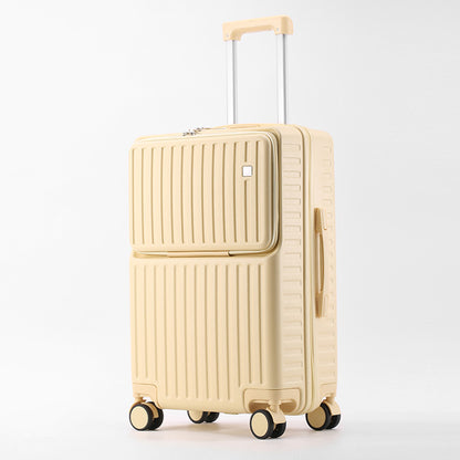 Women's Front Fastening Multi Functional Travel Luggage