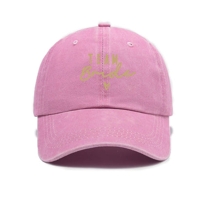 Buy Retro Distressed Baseball Cap – Letter Print Casual Sun Hat
