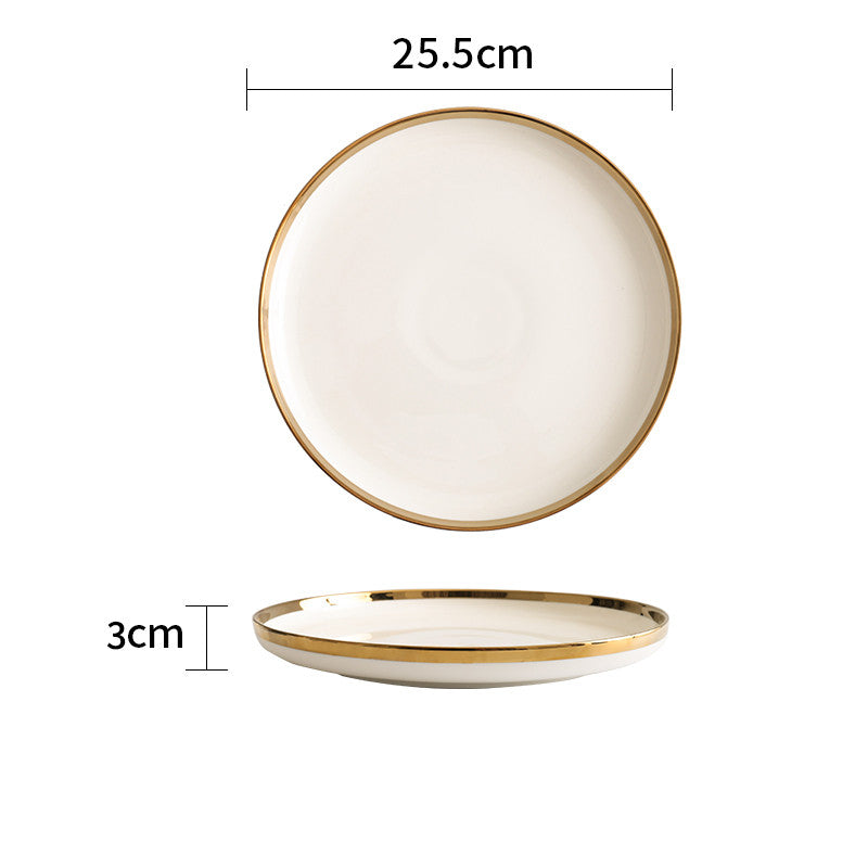 Wedding Gifts Home Bowls and Plates for Elegant Tableware