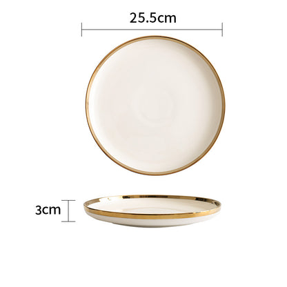 Wedding Gifts Home Bowls and Plates for Elegant Tableware