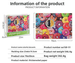 Aa168-51 colorful dessert 546.4g