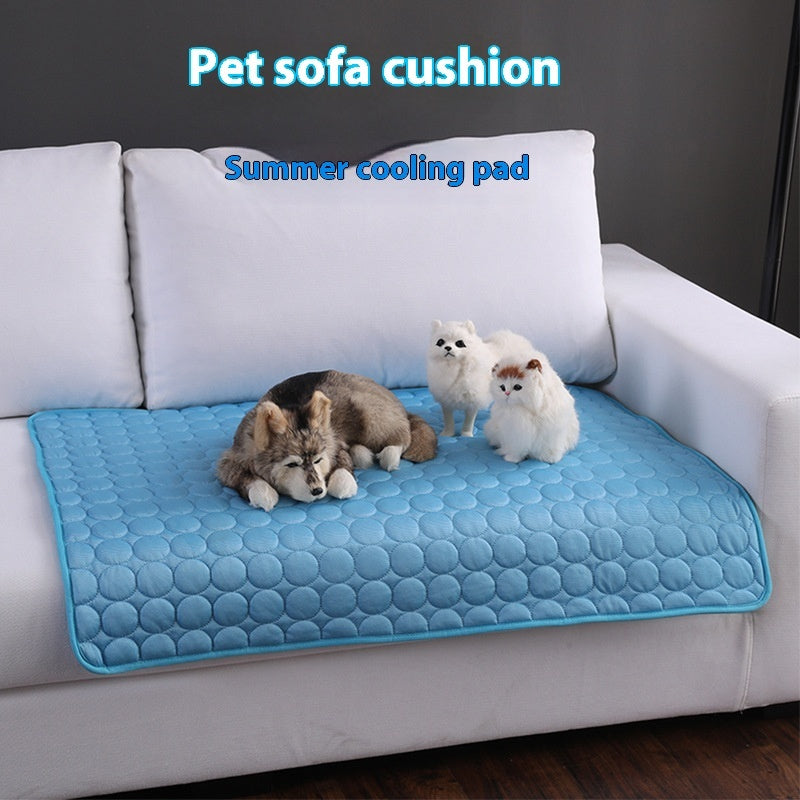Extra Large Dog Cooling Mat Summer Cold Bed for Small & Large Pets