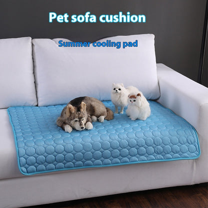 Extra Large Dog Cooling Mat Summer Cold Bed for Small & Large Pets