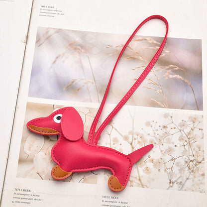 Dachshund Keychain Cartoon Pet Bag Pendant