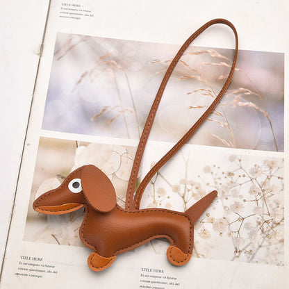 Dachshund Keychain Cartoon Pet Bag Pendant