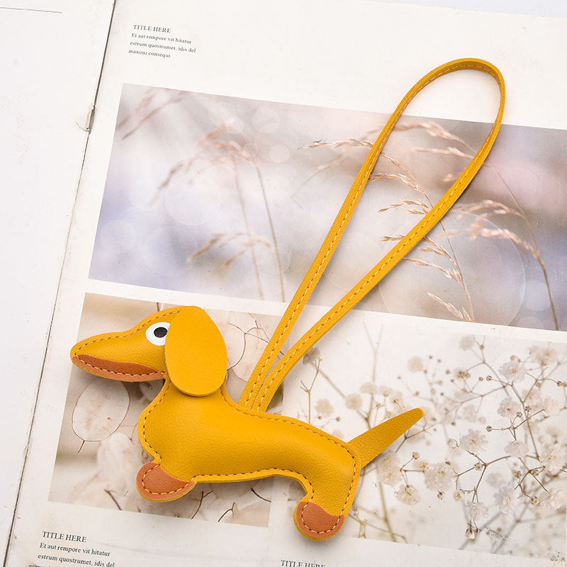Dachshund Keychain Cartoon Pet Bag Pendant