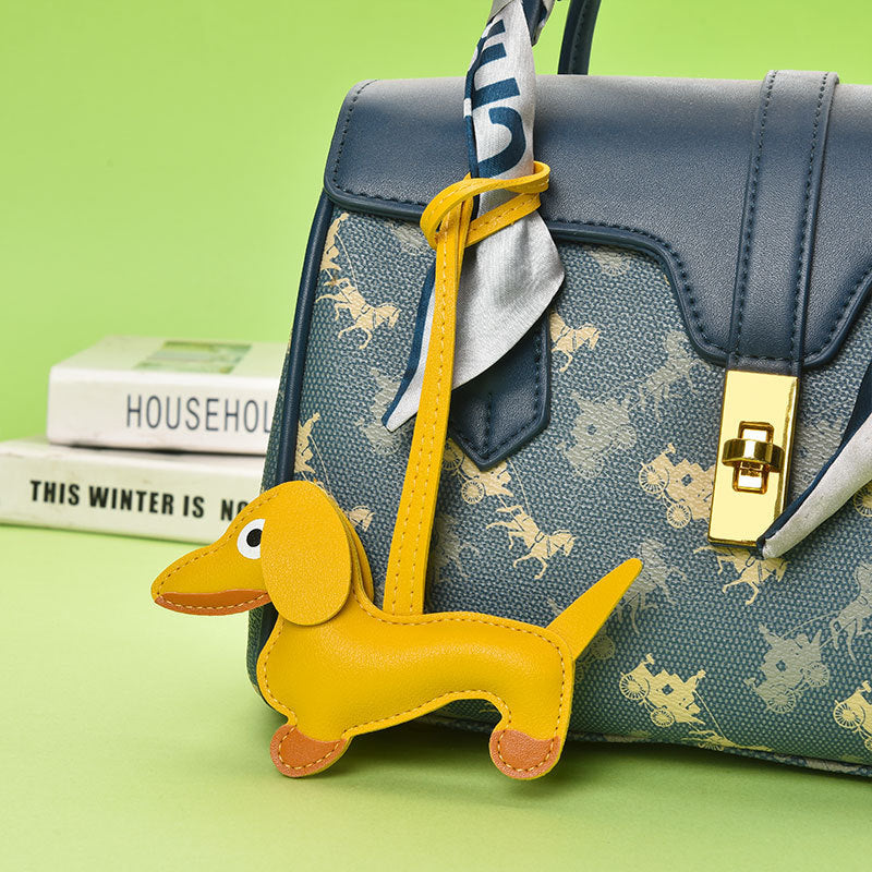Dachshund Keychain Cartoon Pet Bag Pendant