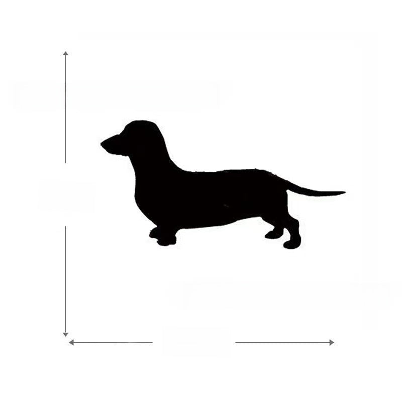 Dachshund Reflective Car Sticker