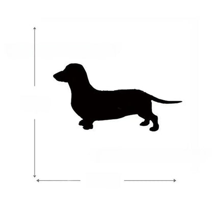 Dachshund Reflective Car Sticker