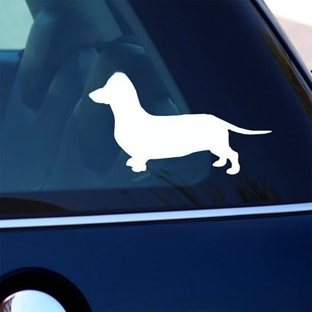 Dachshund Reflective Car Sticker