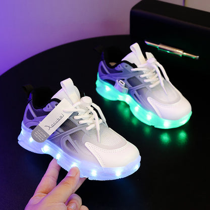 Dad with the shoes