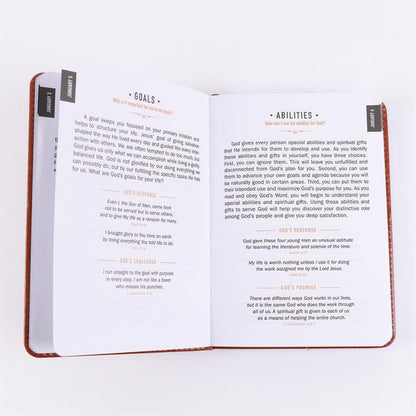 Daily Prayer Leather Book