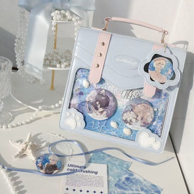 Daily versatile transparent backpack