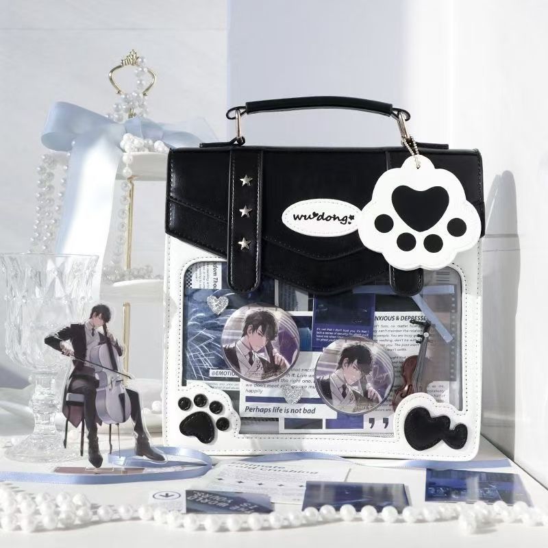 Daily versatile transparent backpack