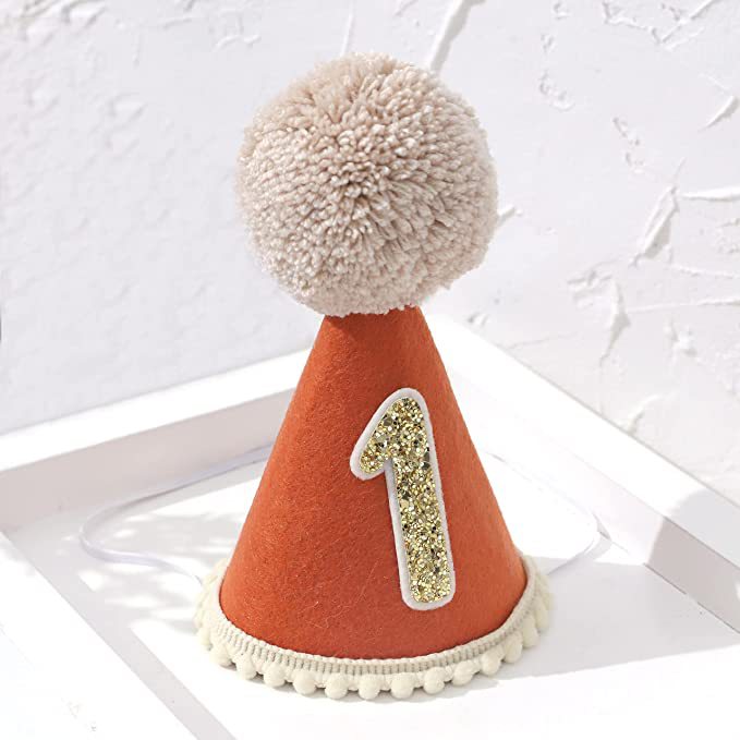 Daisy ins baby birthday hat decoration photo props digital children's year-old baby party headdress layout