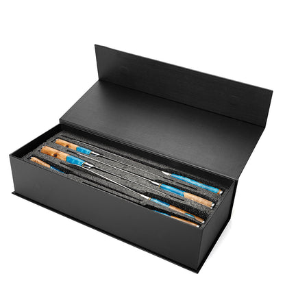 Damascus Steel Kitchen Knife Set