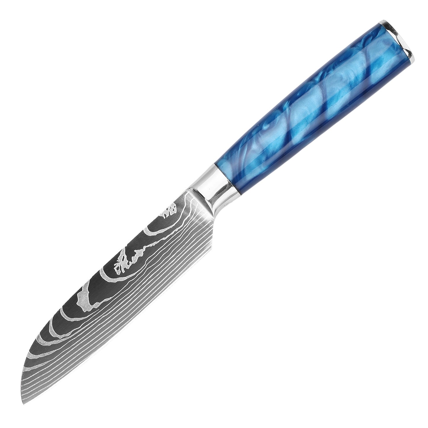 Damascus Steel Kitchen Knife Set