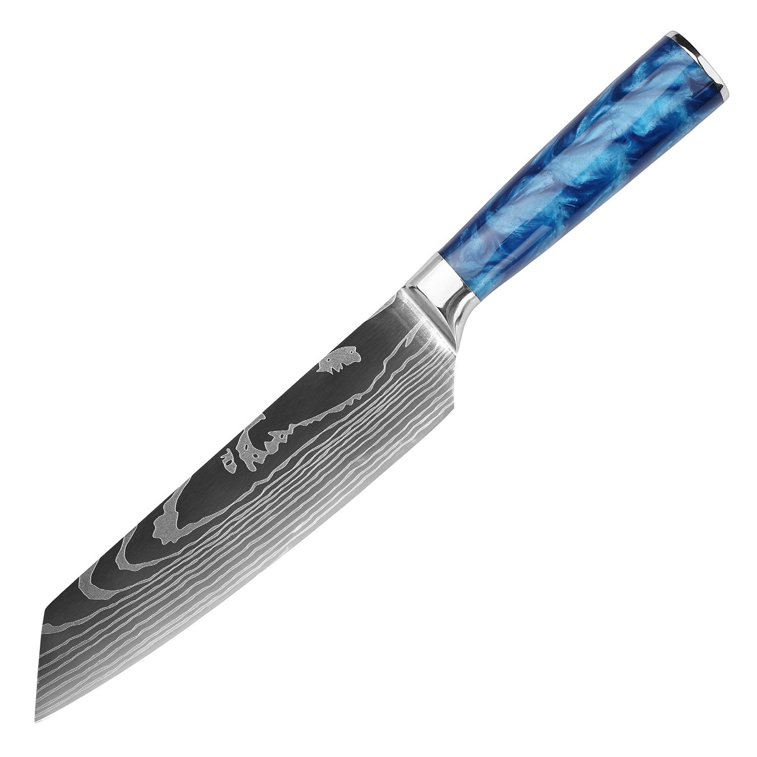 Damascus Steel Kitchen Knife Set