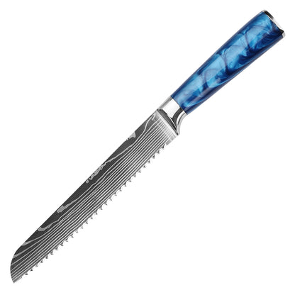 Damascus Steel Kitchen Knife Set