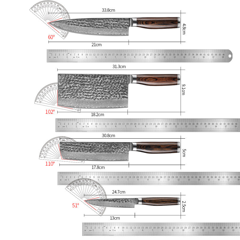 Damascus VG10 Kitchen Knife