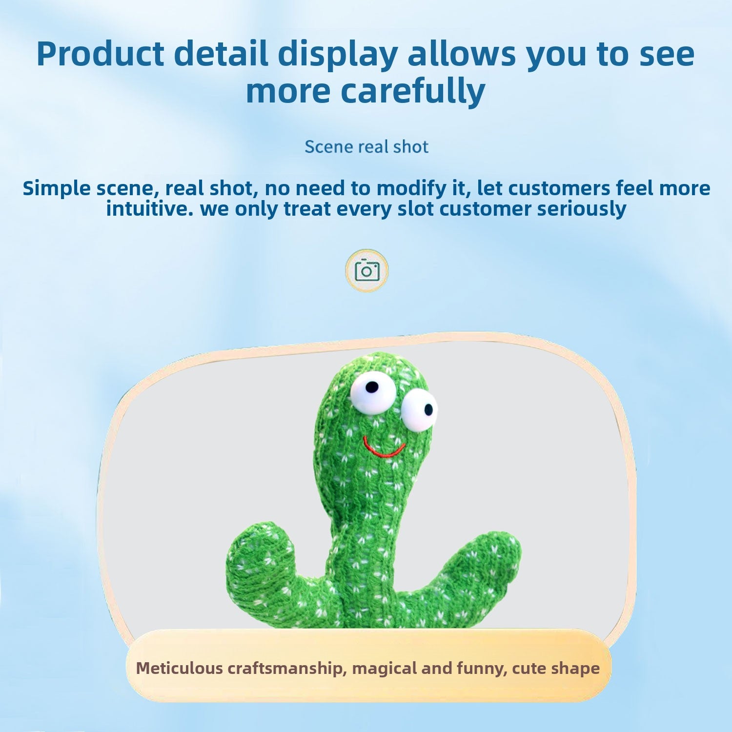 Dancing cactus electric plush toy