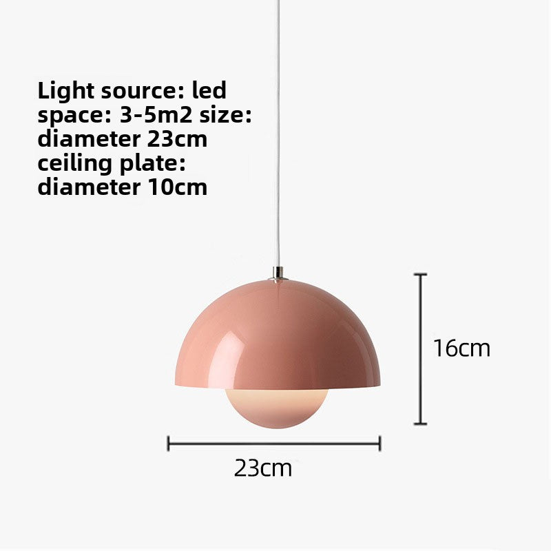 Danish Flower Bud Pendant Light