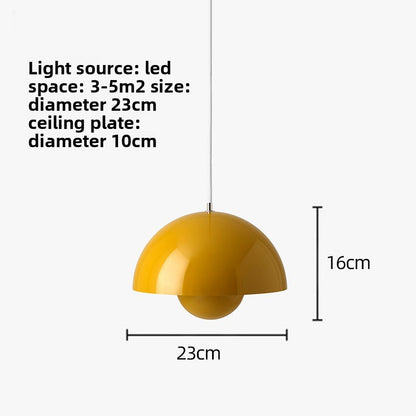 Danish Flower Bud Pendant Light
