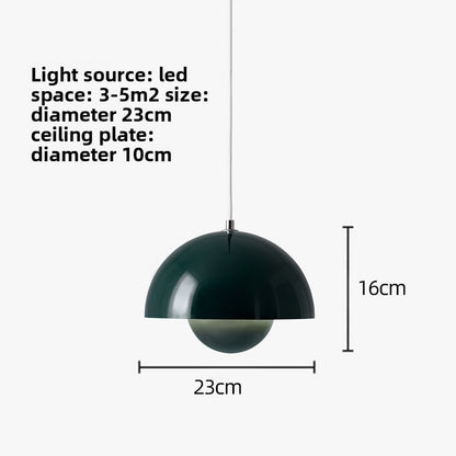 Danish Flower Bud Pendant Light
