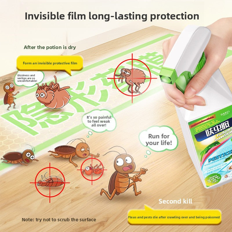 Darci Particide Insecticide for Fleas Cockroaches Ants Bedbugs