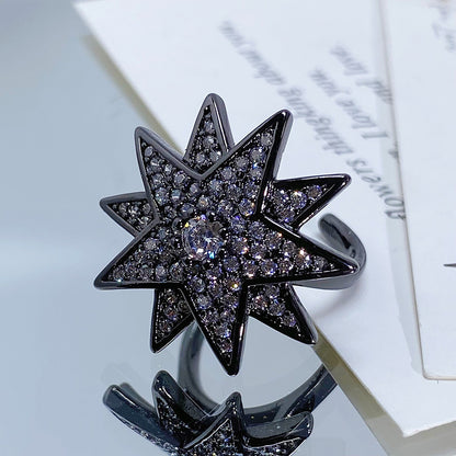 Dark Spider Crow Opening Ring