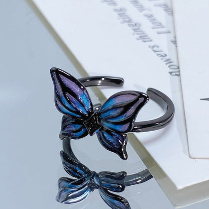 Dark Spider Crow Opening Ring
