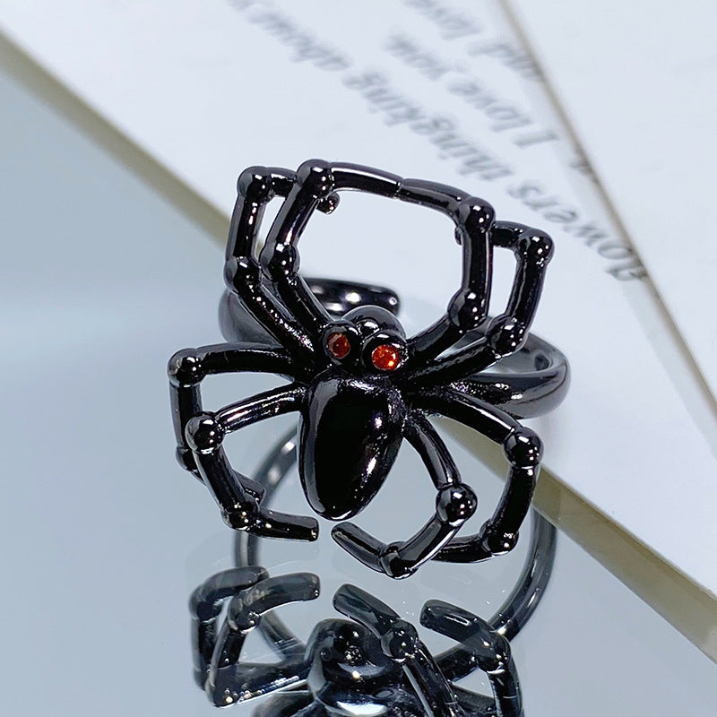 Dark Spider Crow Opening Ring
