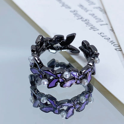 Dark Spider Crow Opening Ring