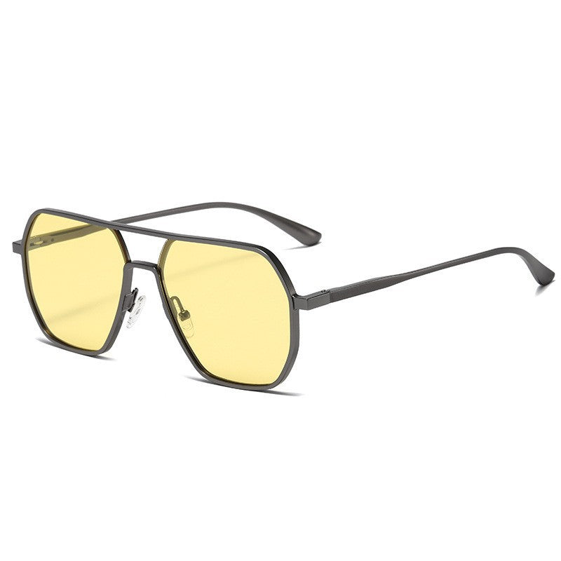 Day and night dual-purpose color-changing sunglasses