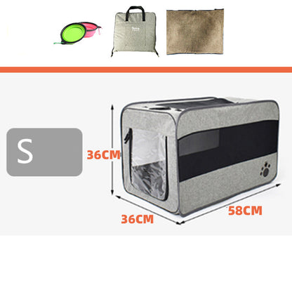 Pet Carrier Bag – Portable Travel Bag With Locking Zippers