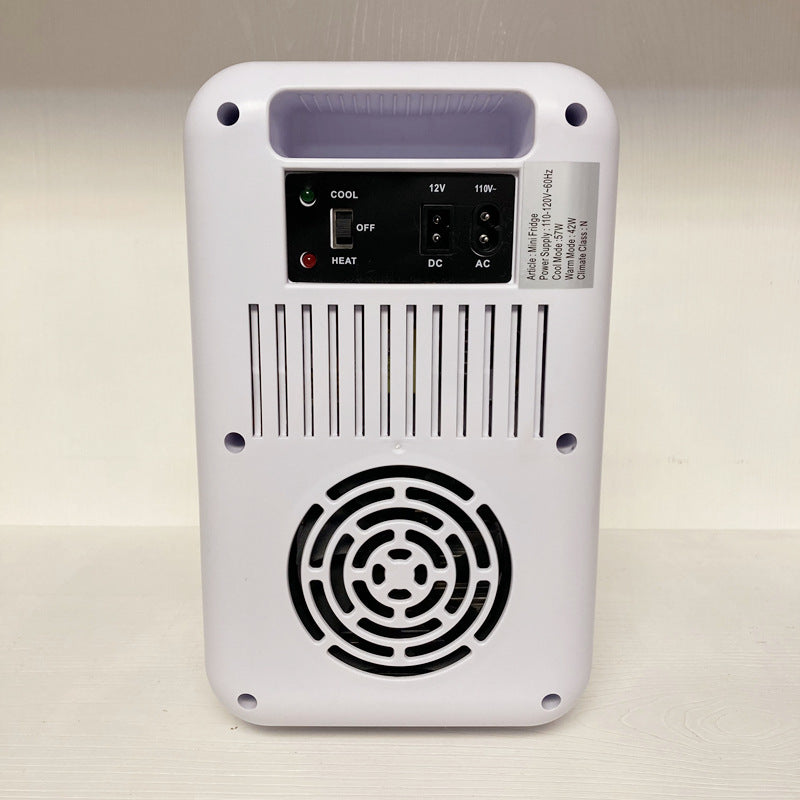Portable 6L Refrigerator with Heating and Cooling Power