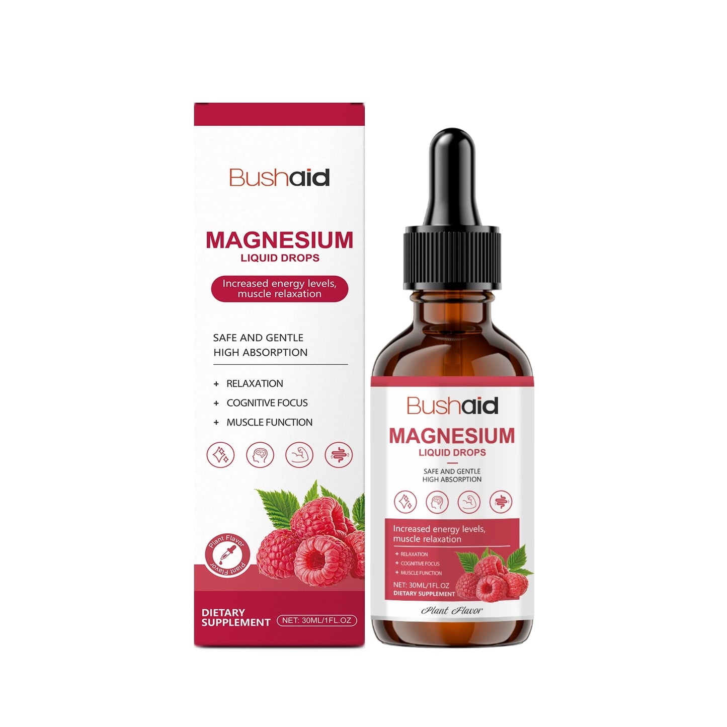 Magnesium Supplement Drops for Daily Health and Wellness