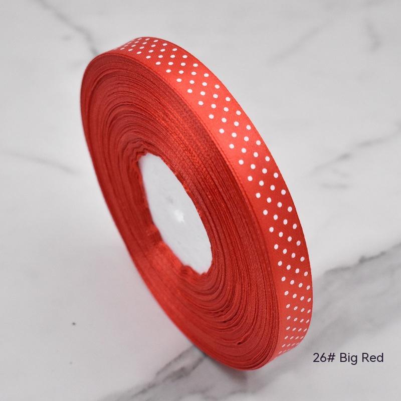 Buy Handmade Bow Polka Dot Ribbon for Stylish Gift Packaging