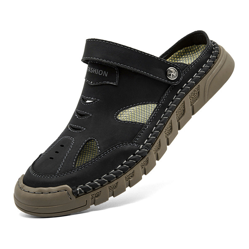 Buy New Plus Size Closed Toe Sandals For Men Comfortable Fit