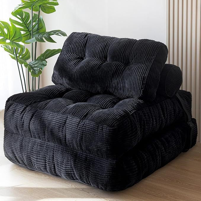 Foldable Fabric Sofa Bed for Stylish Comfort and Relaxation
