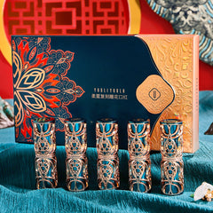 Engraved Carved Lipstick Set