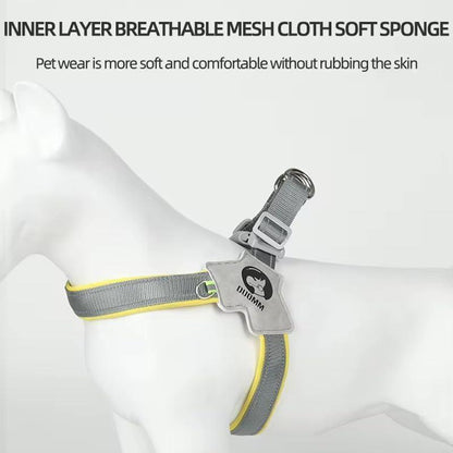 Buy Pet Dog Cat Harness with Leash Set Adjustable Reflective
